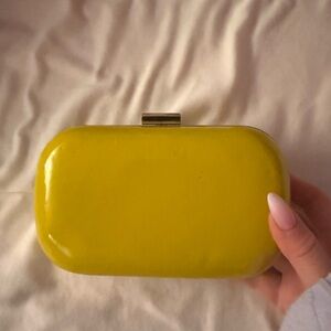 Yellow Clutch Bag